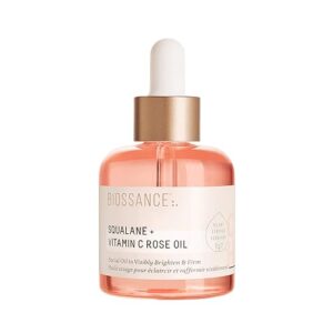 BIOSSANCE Squalane and Vitamin C Rose Oil