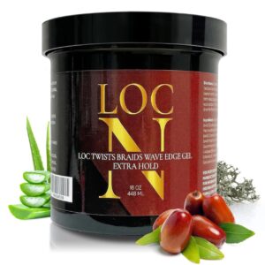 Loc N - Loc Twists Braids Wave Edge Gel Extra Hold